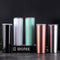304 Steel Straight Powder Coated Thermos Water Bottle Double Wall Tumbler with Steel Straw 600 ML