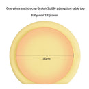 Round Design Eco-Friendly Baby Silicone Bibs Dinner Plate/Feeding Set By CN