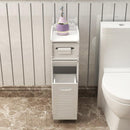 Modern Bathroom 3 FT Furniture PVC Board Bathroom Storage Cabinet with Drawers By Glitzz - peelOrange.com