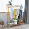 Louis Fashion Clothes Rack Simple Floor Bedroom Shelf