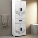 Toilet Corner Storage 5 Feet Vanity Bathroom Cabinet By Glitzz - peelOrange.com