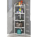 Modern Kitchen Metal Corner Triangle Storage Kitchen Trolley