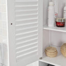 Tall Storage 6 Feet Vanity PVC Bathroom Cabinet For Bathroom & Toilet Essential By Glitzz - peelOrange.com