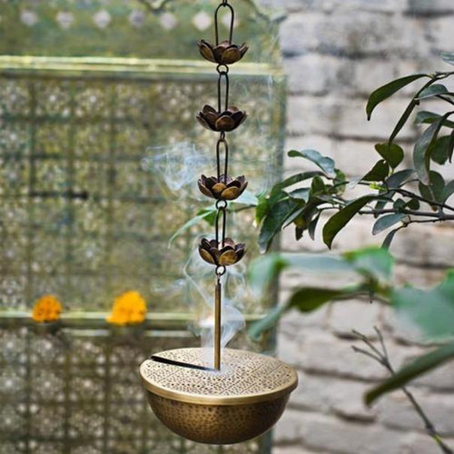 Home Purifying Bakhoor Loban Daan Lamp Hanging - peelOrange.com
