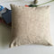 Decorative Beige Self Textured Pattern sofa Cushion Cover design (16 x 16 ) 1Pc