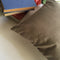 Grey Self Design Wave Pattern Velvet Cushion Cover Design (16 x 16 ) 1Pc