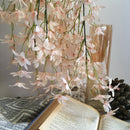 Artificial Forsythia Flowers Stick Hanging