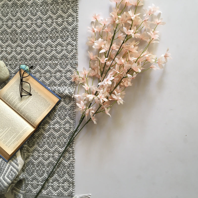 Artificial Forsythia Flowers Stick Hanging