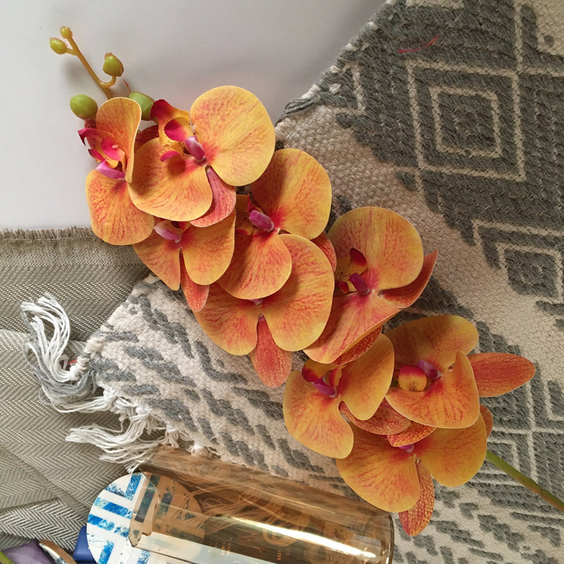 Artificial Orchids Flower Stem For Home Decoration/Prop 1 Stick