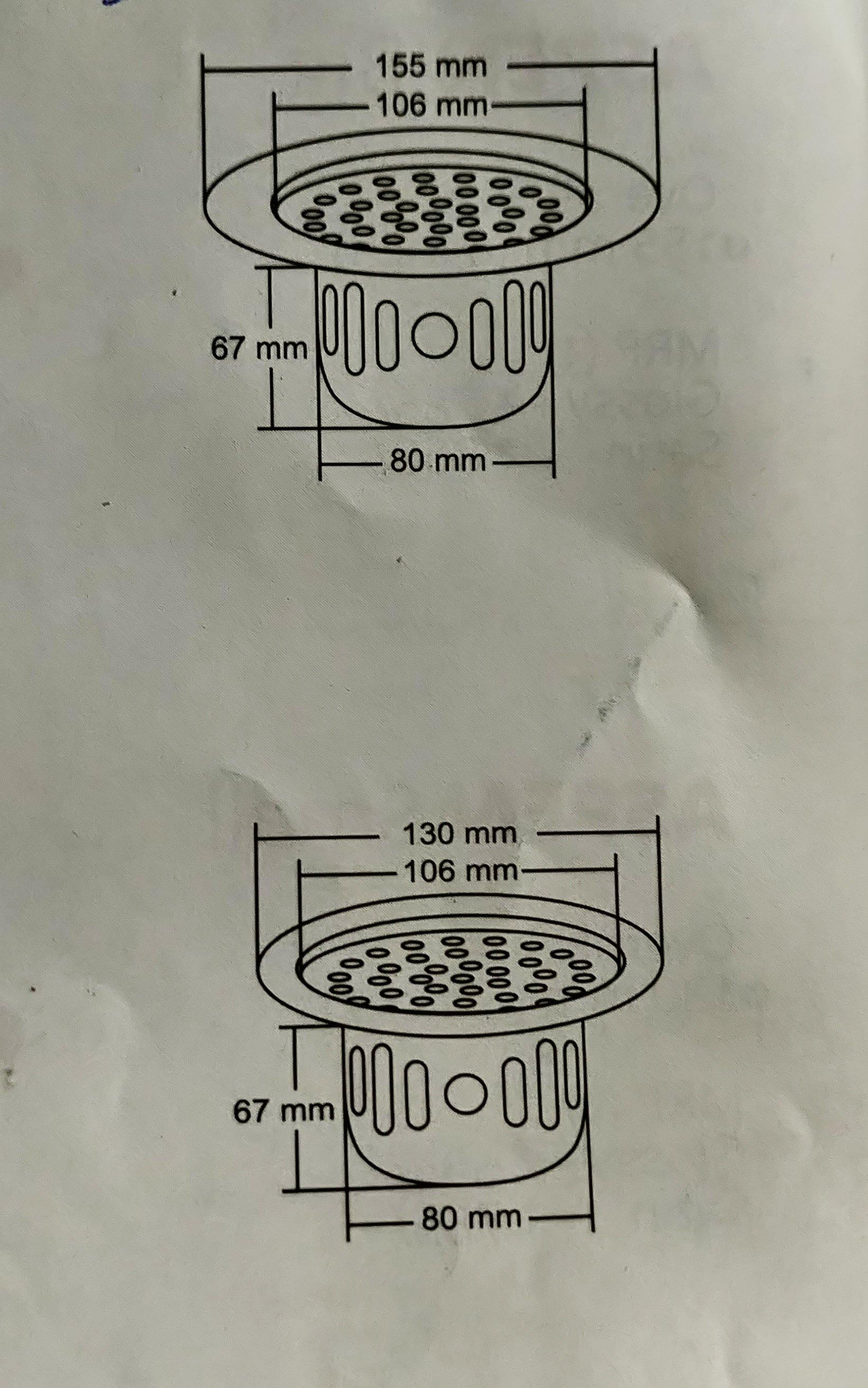 Nirali Alex Anti Cockroach 4 Piece Set Floor Drain In Stainless Steel 304 Grade - peelOrange.com