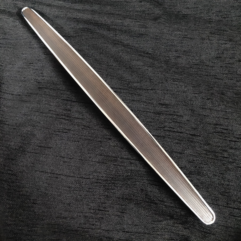 Arc Shape Hexagonal Pattern Metal Silver Tone Door/Cupboard Pull Handle 1Pc By DH