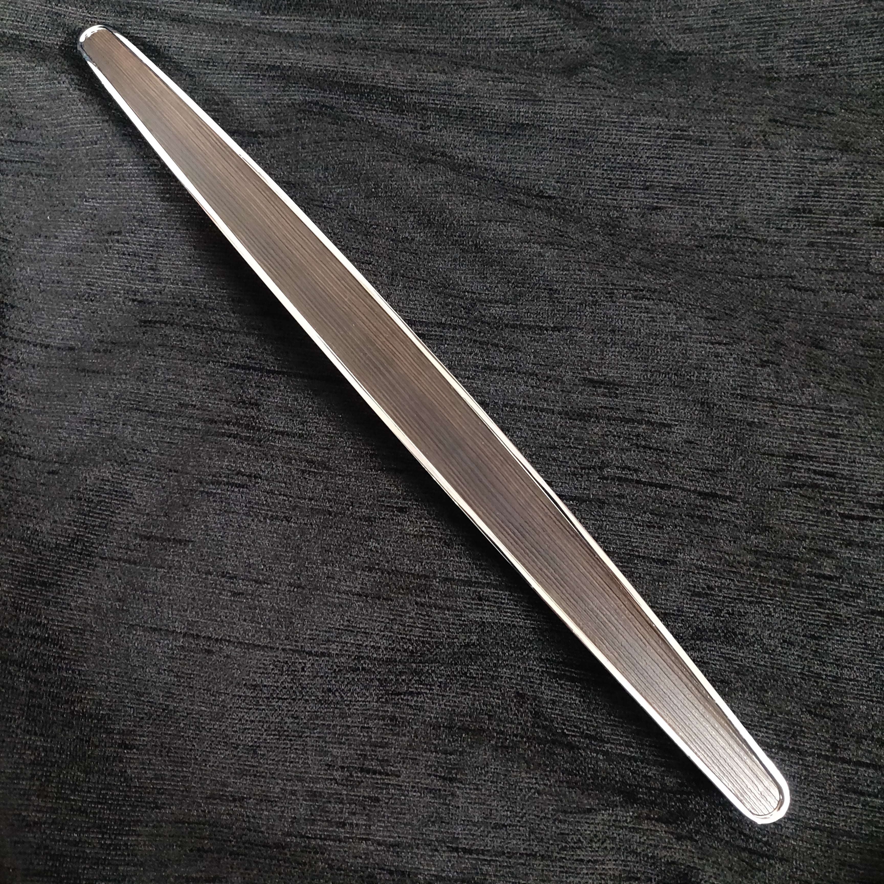 Arc Shape Hexagonal Pattern Metal Silver Tone Door/Cupboard Pull Handle 1Pc By DH