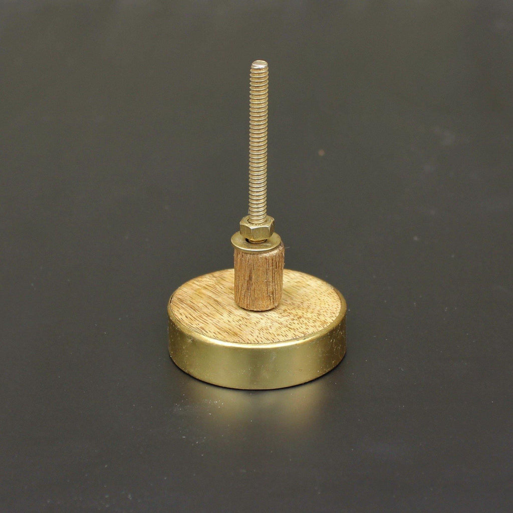 Brass Pinhole With Ring Cabinet Knob - peelOrange.com