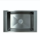 Nirali Maxus Stainless Steel Single Bowl Kitchen Sink in 304 Grade + PVC Plumbing Connector - peelOrange.com