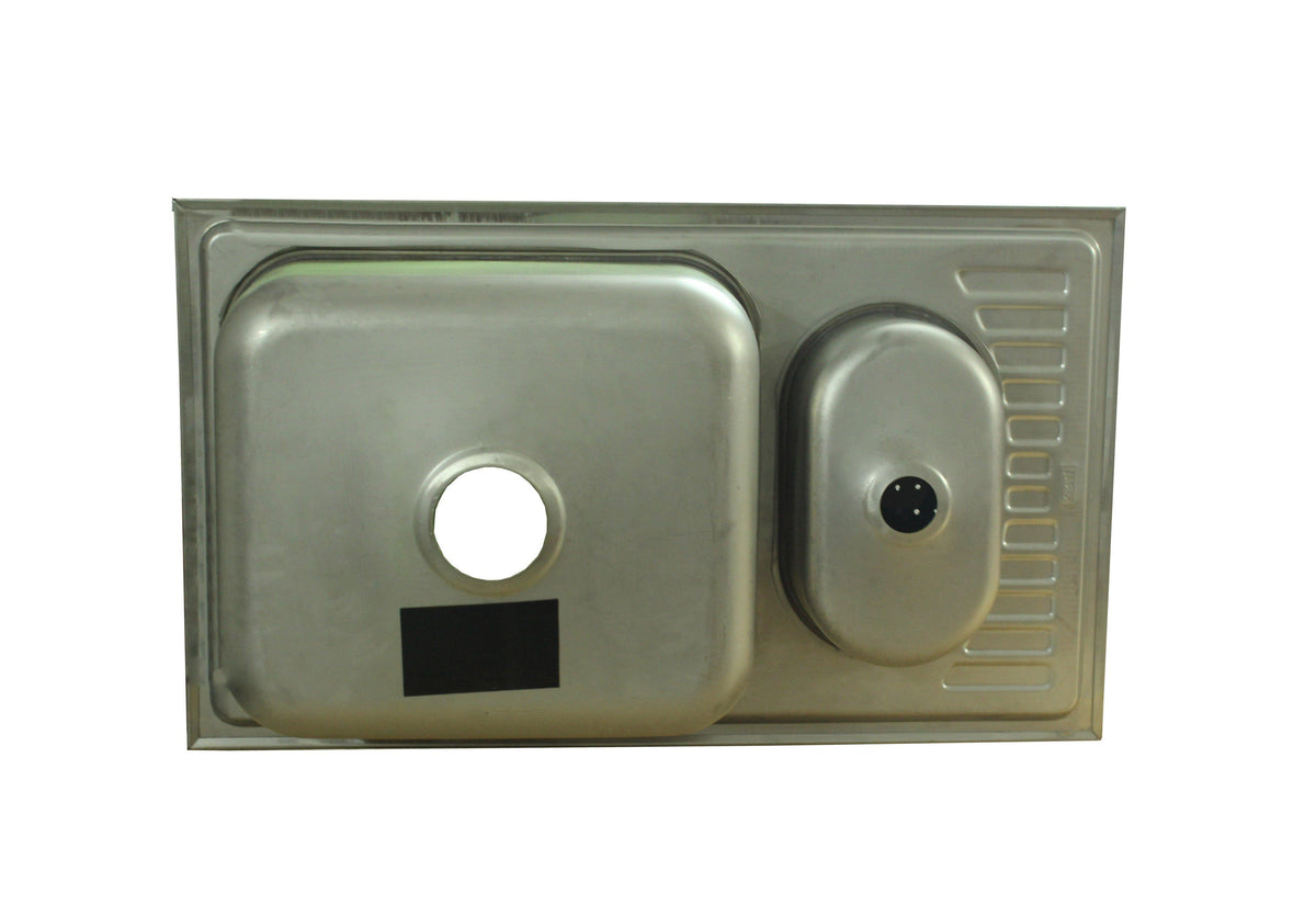 Nirali Fantasy Kitchen Sink in Stainless Steel 304 Grade with Vegetabl ...