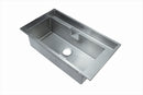 Nirali Era Satin Finish Kitchen Sink in Stainless Steel 304 Grade + PVC Plumbing Connector - peelOrange.com