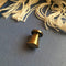 Long Round Brass Finish Cupboard Drawer Pull Knob 1Pc By DH