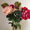 Artificial Rose Flower In Multicolor Single Stem For Home Decor (50 cm Tall -1 Stick)