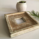 Gold Polished Wood Picture Square Frame By HMF