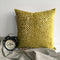 Designer Lime Green Color Self Textured Pattern Sofa Cushion Cover (16 x 16 ) 1Pc