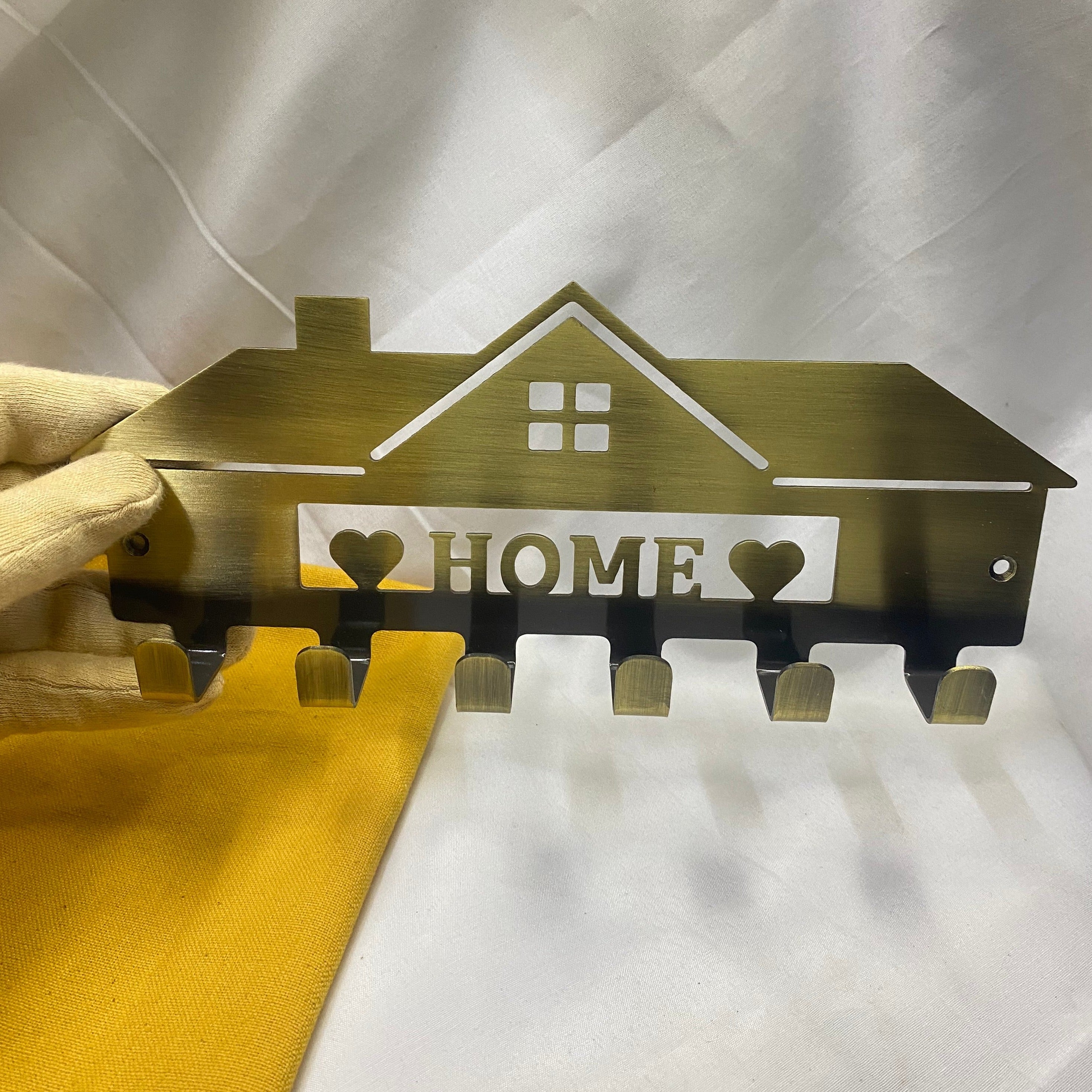 Sweet Home Wall Mounted Metal Key Holders/Hangers Hooks By DH