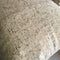 Beige Color Chenille Fabric Cushion Cover 