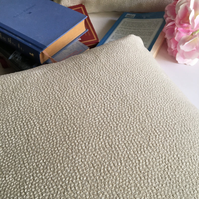 Decorative Self Dotted Textured Pattern Cushion Cover (16 x 16 ) 1Pc