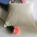 Decorative Self Dotted Textured Pattern Cushion Cover (16 x 16 ) 1Pc