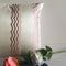 Zig-Zag Design Cotton Cushion Cover