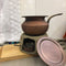 Copper Punjabi Handi Pan With Cover, Clay Color Metal Angithi & Mini Dip Warmer By MK