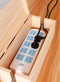 Desktop Wooden Power Outlet Organize Storage Box Wood Phone Holder By Miza