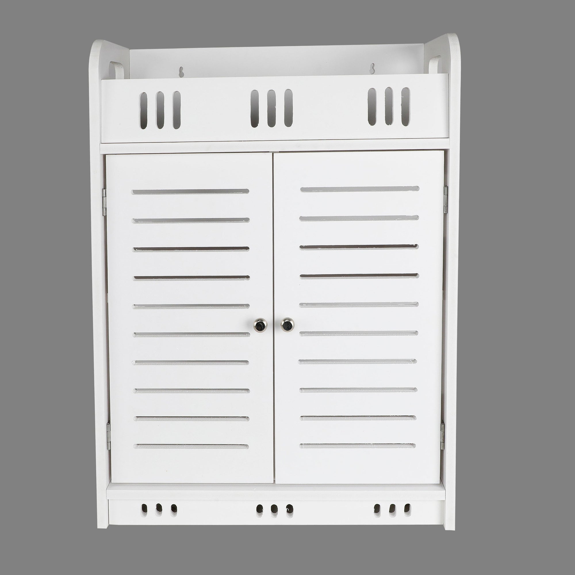 Wall Mounted PVC Bathroom [38] Storage Cabinet With By Miza