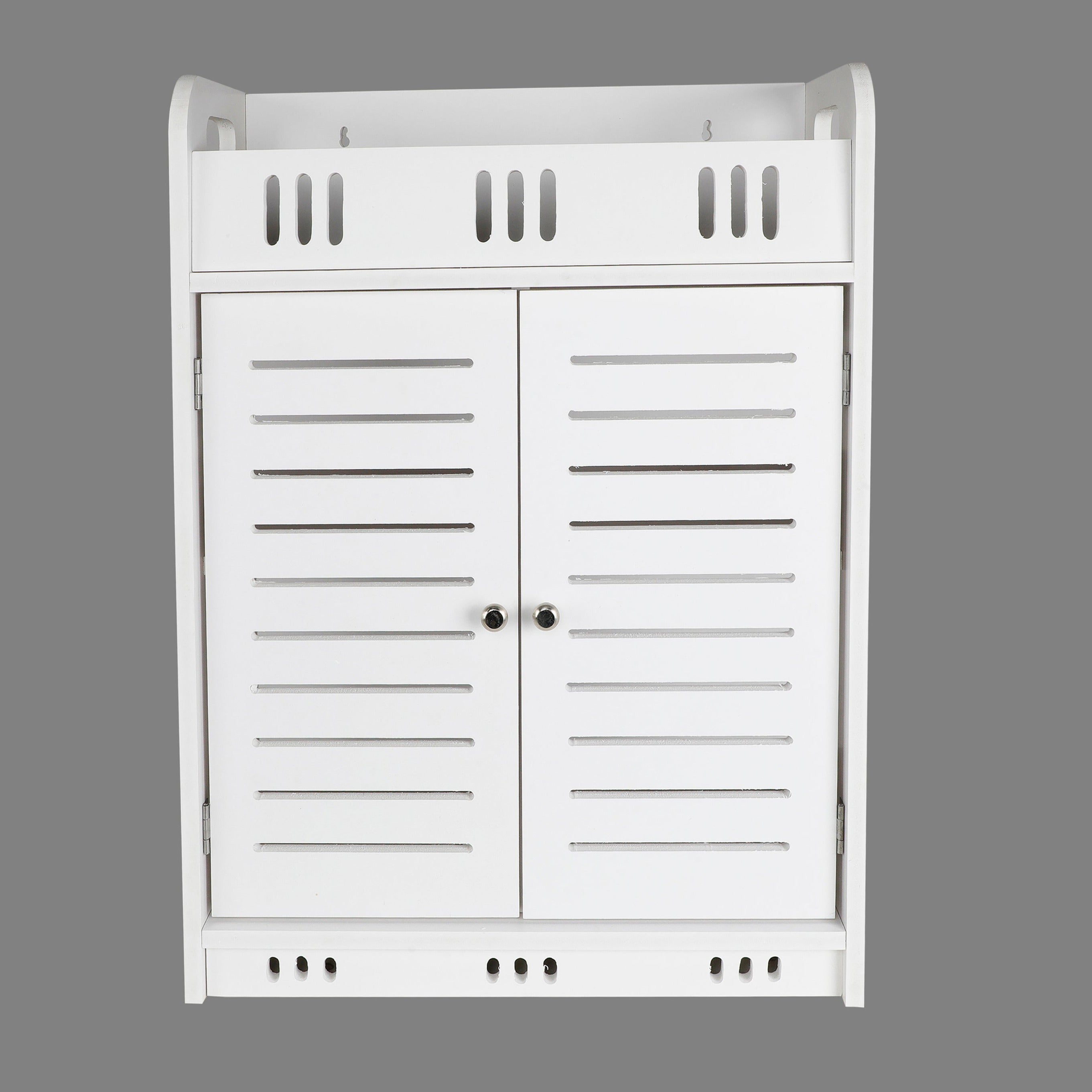Wall Mounted PVC Bathroom [38] Storage Cabinet With By Miza
