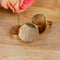 Brass Pinhole With Ring Cabinet Knob 1Pc