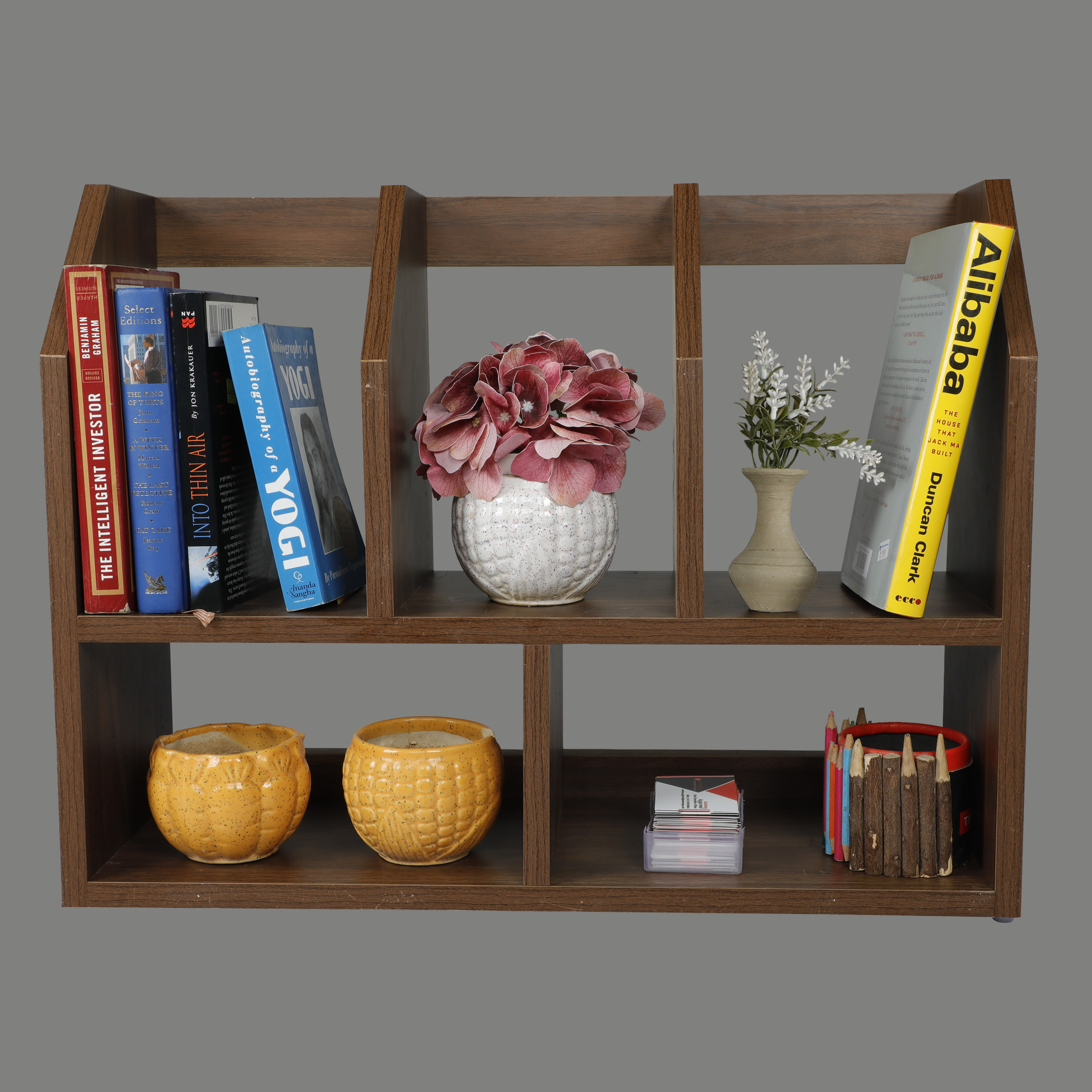 Portable Bookshelf For Table Tops or Wall Hanging By Miza
