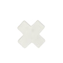 Modern Handcrafted Cross Design White Marble Stone Door/ Cabinet/Door Knobs 1Pc