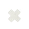 Modern Handcrafted Cross Design White Marble Stone Door/ Cabinet/Door Knobs 1Pc