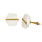 White Marble Stone Drawer& Cabinets Knobs