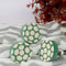 Hand Crafted Modern Green Turtles Pattern Resin Door/Cabinets Knobs 1Pc