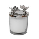 Glass jar Candle Holder filled with Wax