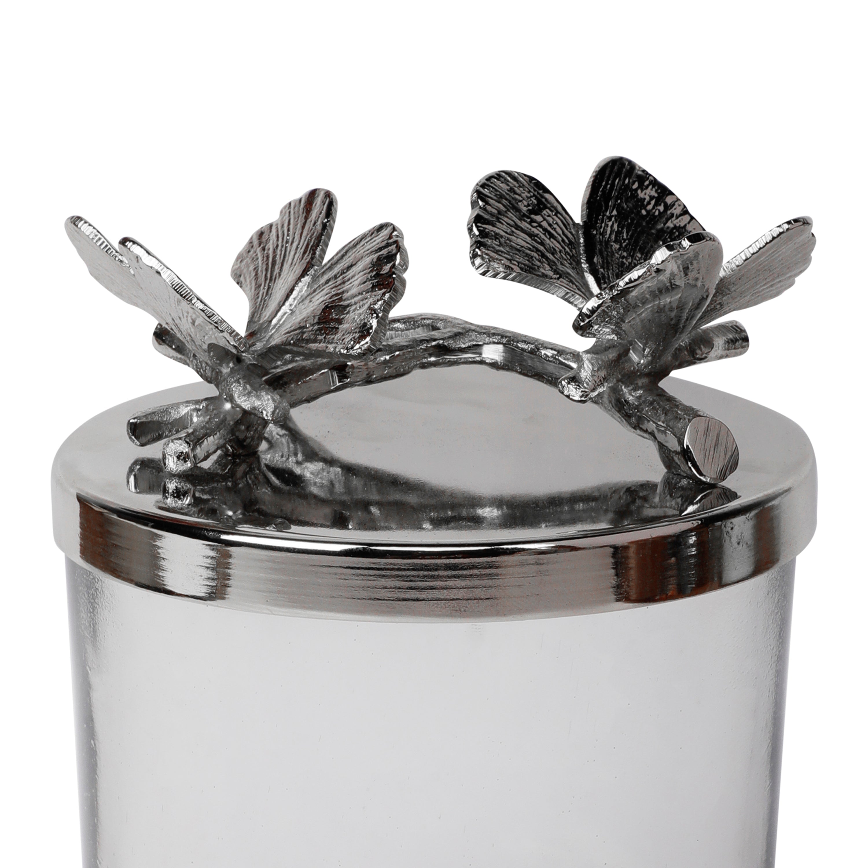 Condiment Pickle Jar Holder With Butterfly Lid