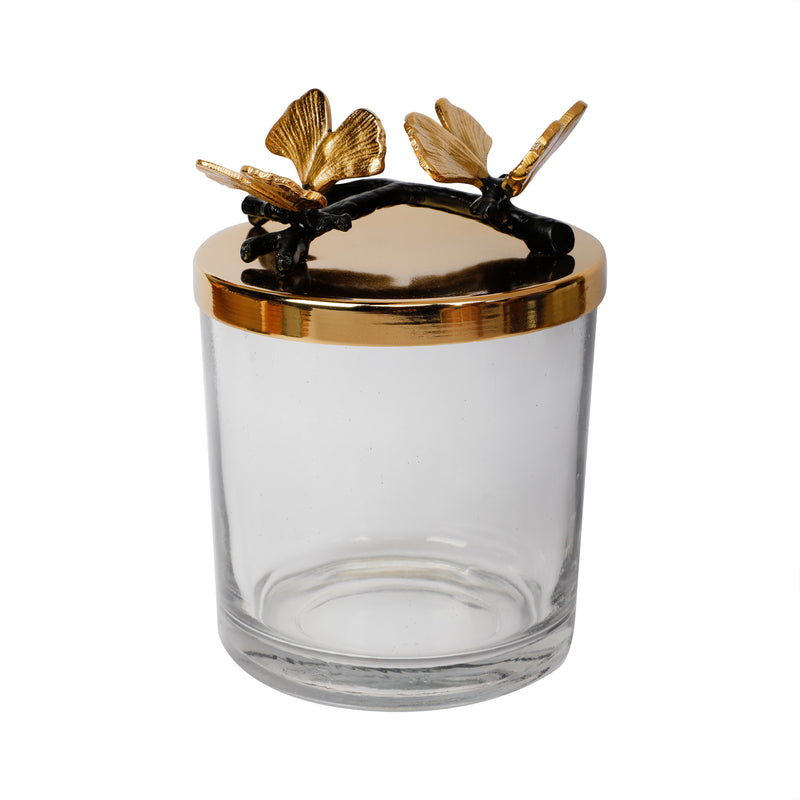 Condiment Pickle Jar Holder With Butterfly Lid