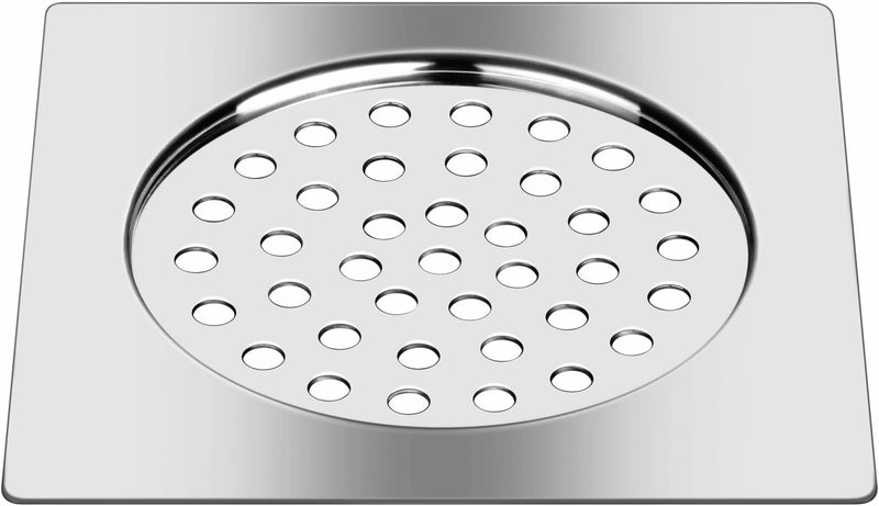 Nirali Krome Floor Drain In Stainless Steel 304 Grade - peelOrange.com