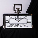 Stunning Steel Table Clock For Study Table/Decor Item