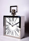 Stunning Steel Table Clock For Study Table/Decor Item