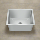 Nirali Maxell Single Bowl Kitchen Sink in Stainless Steel 304 Grade +PVC Plumbing Connector - peelOrange.com