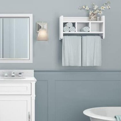 PVC Handmade Bathroom Towel Rack | Towel Holder By Miza