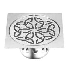 Nirali Coral Anti Cockroach Designer Floor Drain In Stainless Steel 304 Grade