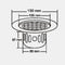 Nirali Aveel Anti Cockroach Designer Floor Drain In Stainless Steel 304 Grade