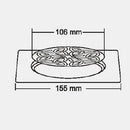 Nirali Fluxo Anti Cockroach Designer Floor Drain In Stainless Steel 304 Grade